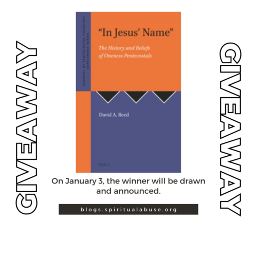Giveaway: In Jesus Name – The History and Beliefs of Oneness Pentecostals