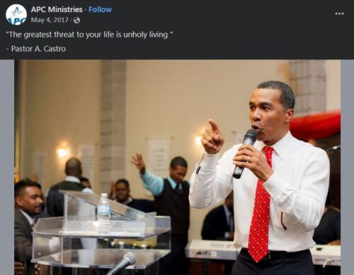 United Pentecostal Pastor Audley Castro Resigns Part 1