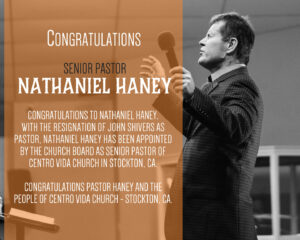Nathaniel Haney was to be the interim pastor at Centro Vida